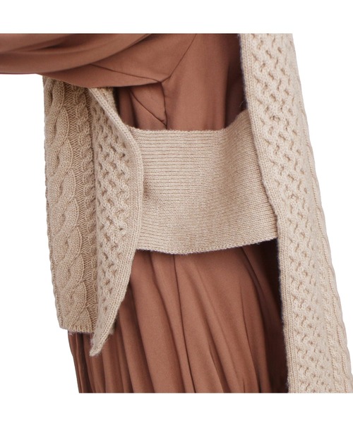 「RUIRUE BOUTIQUE」 コンビワンピース S アイボリー レディース_画像8