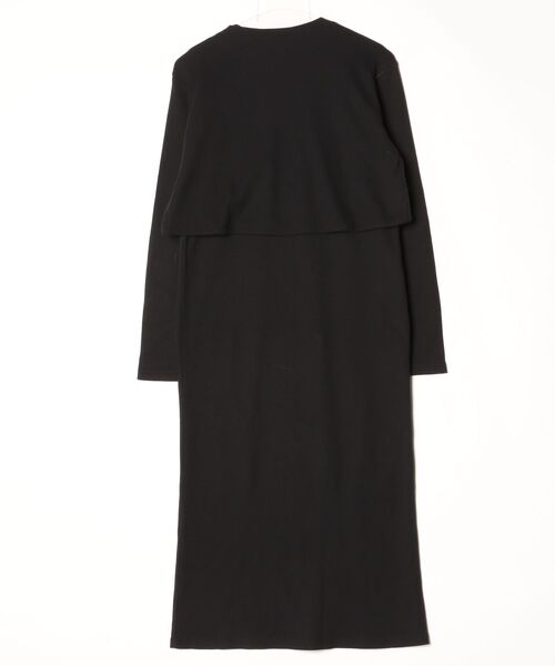 「Didot.showroom」 コンビワンピース FREE ブラック レディース_画像2