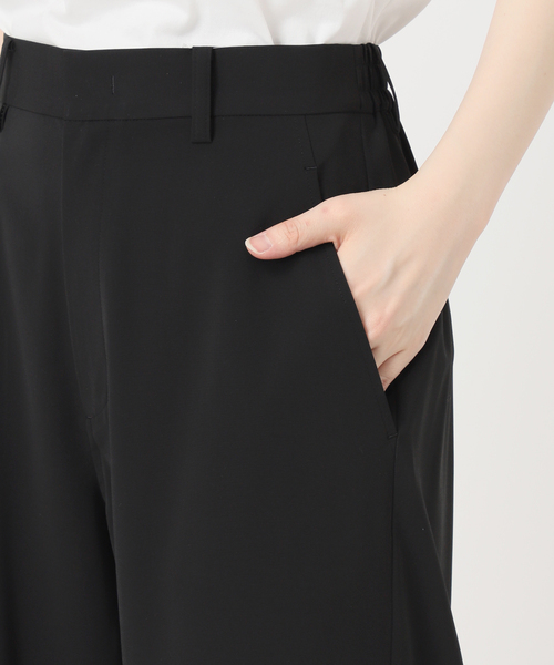 スラックス パンツ 「新色有り / 追加」ドライストレッチイージーパンツ レディースの画像