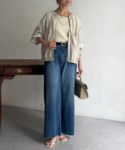 ちゃみ様 ブルゾン SLY | FRONT ZIP CROP ブルゾン (ブルゾン ) |SHEL'TTER WEBSTORE