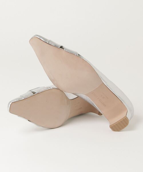 「ODETTE E ODILE」 パンプス 21.5cm シルバー レディース_画像3