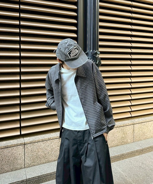 kutir（クティール） ブルゾン アウター CROPPED STUDDED CHECKED