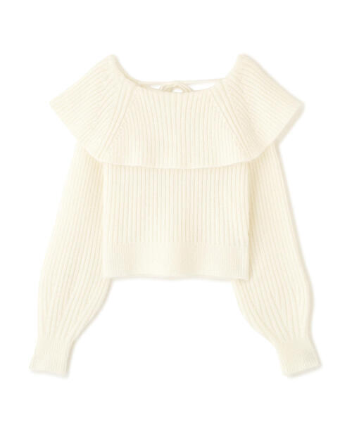 「JILL by JILL STUART」 長袖ニット FREE ブルー レディース_画像2