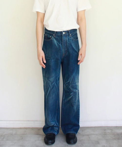 ジーンズ 「soe/ソーイ」Like Mold Regular Jeans メンズの画像