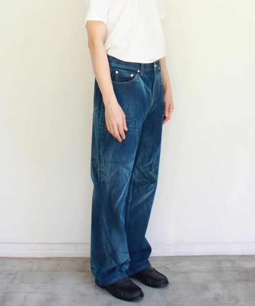 ジーンズ 「soe/ソーイ」Like Mold Regular Jeans メンズの画像