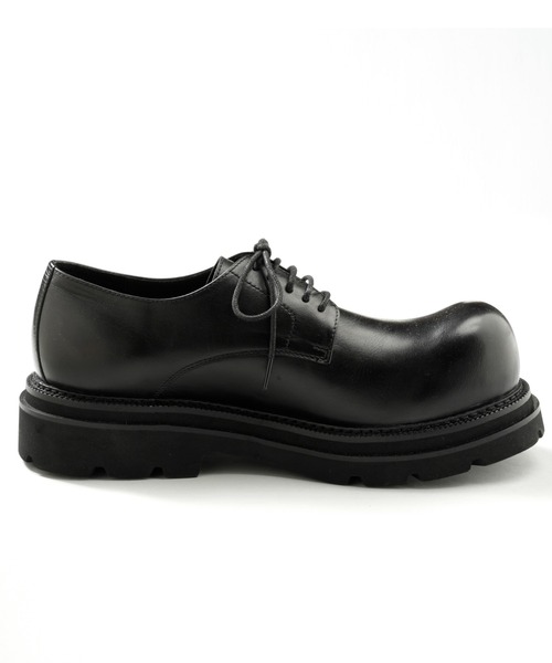 ビジネスシューズ 「NO ID.」Bulbous Derby Shoes / バルバス ダービー シューズ メンズの画像