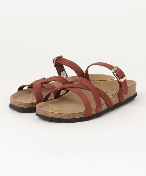 「THE BAREFOOT」 フラットサンダル 37 ブラウン レディース_画像4
