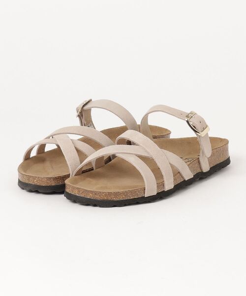 「THE BAREFOOT」 フラットサンダル 37 ブラウン レディース_画像6