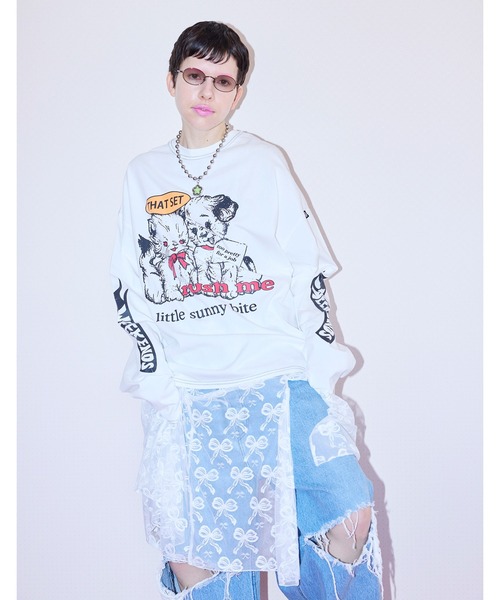 Little sunny bite（リトルサニーバイト） tシャツ lovely big tee