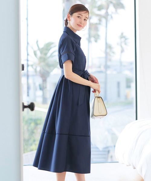RUIRUE BOUTIQUE（ルイルエブティック） シャツワンピース 洗える