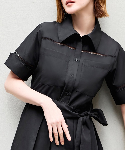 RUIRUE BOUTIQUE（ルイルエブティック） シャツワンピース 洗える