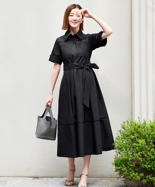 RUIRUE BOUTIQUE（ルイルエブティック） シャツワンピース 洗える