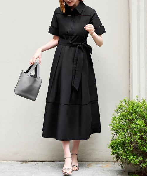 RUIRUE BOUTIQUE（ルイルエブティック） シャツワンピース 洗える