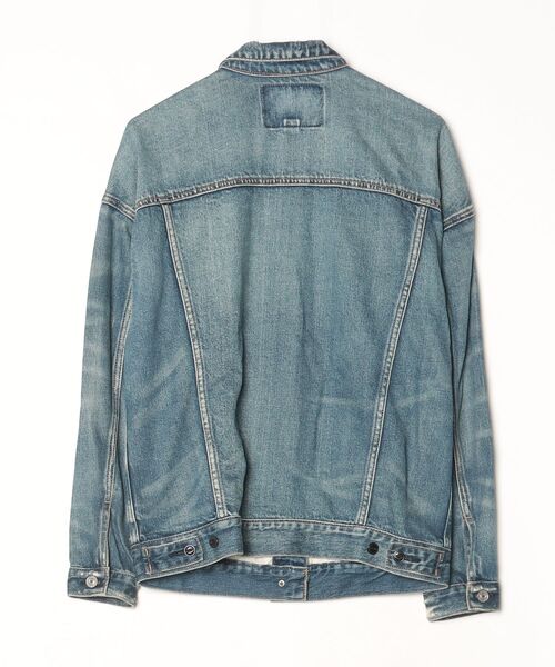 「American Eagle」 デニムジャケット X-SMALL ブルー レディース_画像2