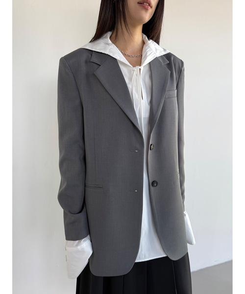 Didot.showroom テーラードジャケット FREE グレー レディース