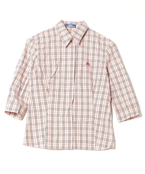 BURBERRY BLUE LABEL（バーバリーブルーレーベル） 7分袖シャツ 38
