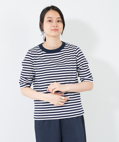 「collex」 半袖Tシャツ フリー ブルー レディース_画像8