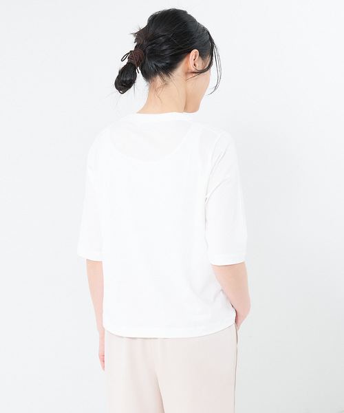 「collex」 半袖Tシャツ フリー ブルー レディース_画像9