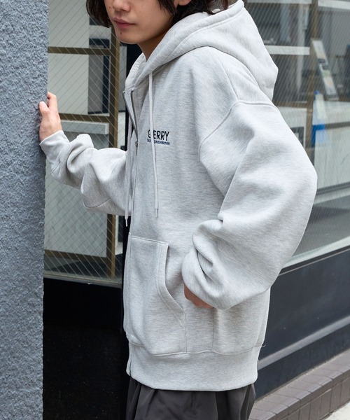 「GERRY」 ジップアップパーカー L ネイビー メンズ_画像6