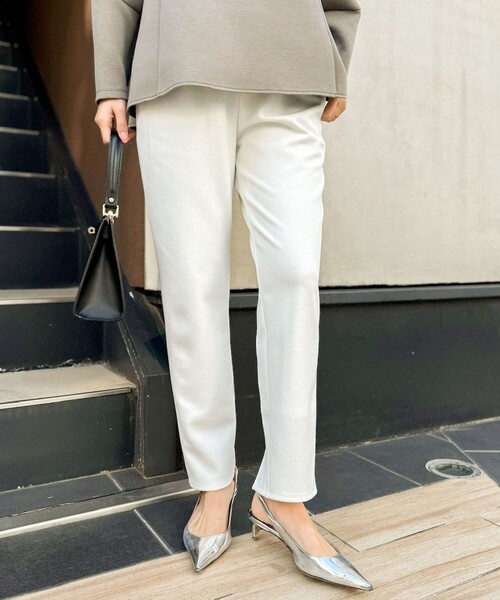 NOLLEY'S（ノーリーズ） パンツ 38 ホワイト レディース : ZOZOTOWN