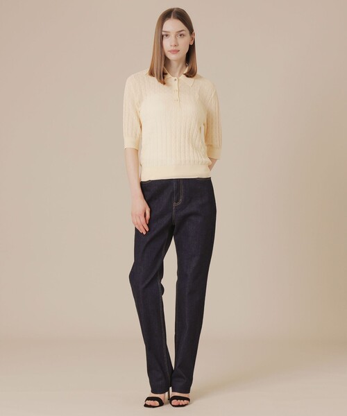 MACKINTOSH LONDON 半袖ニット ✴︎本日限定✴︎ MACKINTOSH LONDON（マッキントッシュ ロンドン） 半袖ニット 38