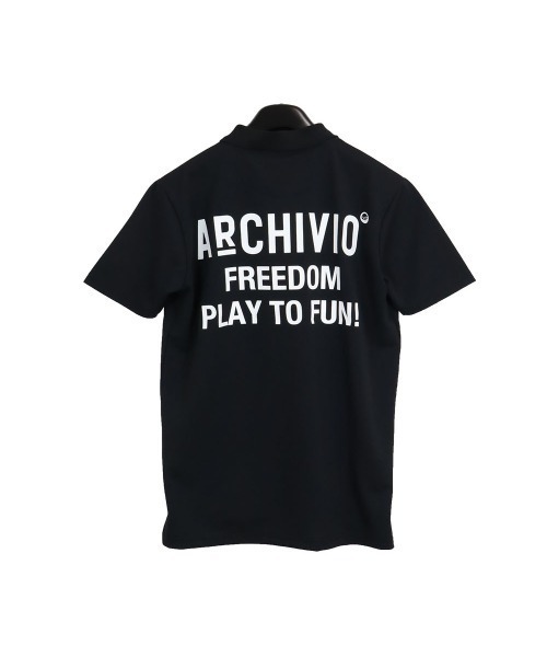archivio（アルチビオ） 半袖ポロシャツ 46 レッド メンズ : ZOZOTOWN