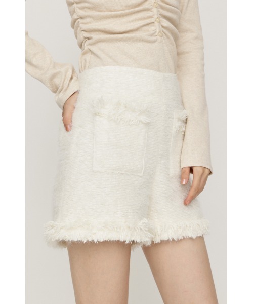 SLY（スライ） スラックス パンツ 「限定カラーあり」FLUFFY TWEED S