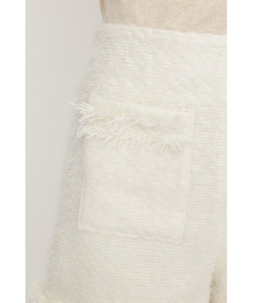 SLY（スライ） スラックス パンツ 「限定カラーあり」FLUFFY TWEED S