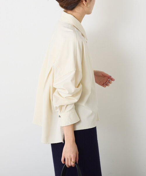 「COLLAGE GALLARDAGALANTE」 「Q.anos」長袖シャツ FREE ブルー レディース_画像7