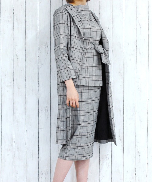 DRESS LAB 「セレモニースーツ」コート＆フレアトップス＆スカート 