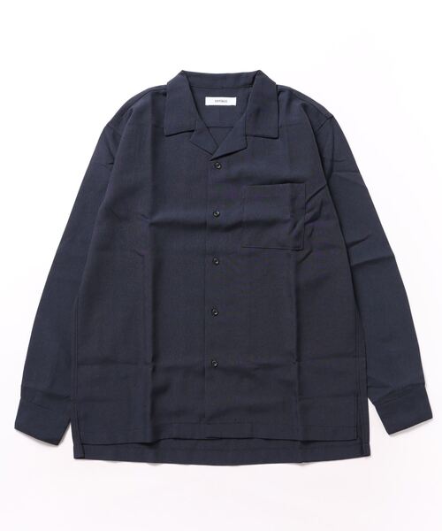 ブラウス シャツ 「UNISEX」サンフェードオープンカラーシャツ レディース メンズ U.S. POLO ASSN. ブラウス シャツ オープンカラー ショート