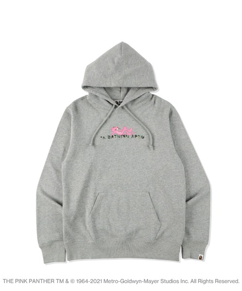 パーカー BAPE X PINK PANTHER PULLOVER HOODIE M