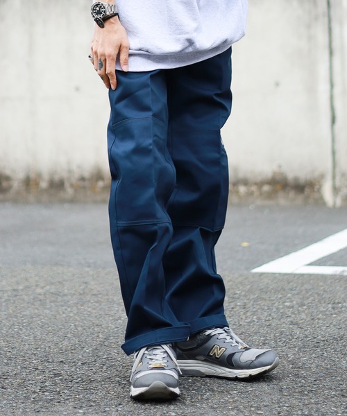 ポ*吉様 ロンハーマン　Dickies DE FACTO ネイビー チノパン Dickies チノパン /Dickies（ディッキーズ）/DOUBLE KNEE メンズ