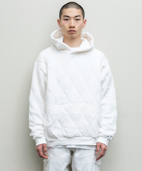 bal（バル） パーカー 「2022秋冬」QUILTING HOODED SWEAT SHIRT 