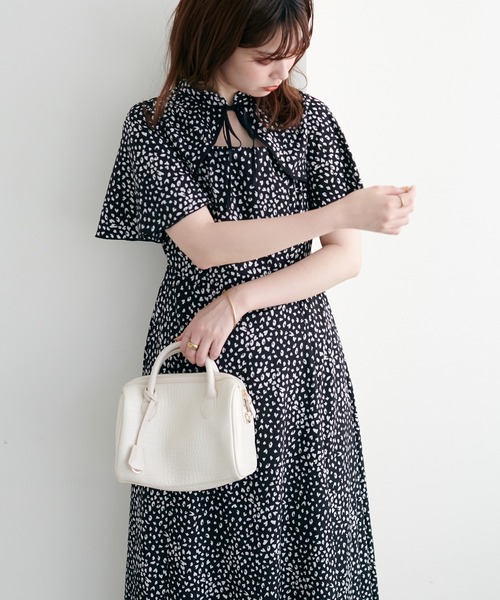 ワンピース(ボレロ付) Amazon.co.jp: [セルフォード] ボレロ付きストライプワンピース