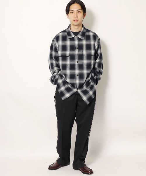 ROOP TOKYO パンツ スラックス SIDE LINE SLACKS サイドライン