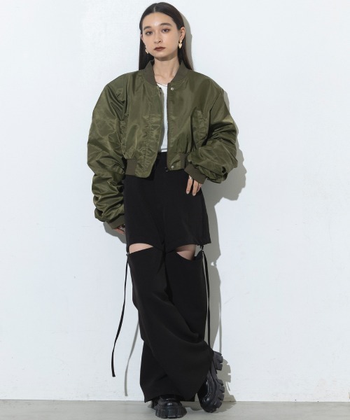 SEN TOKYO ジャケット MA-1 主役級アウター。ショート丈MA-1