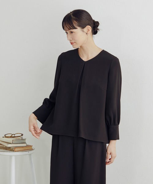 Neina セットアップ 「喪服・礼服」「Neina」日本製生地使用洗える防