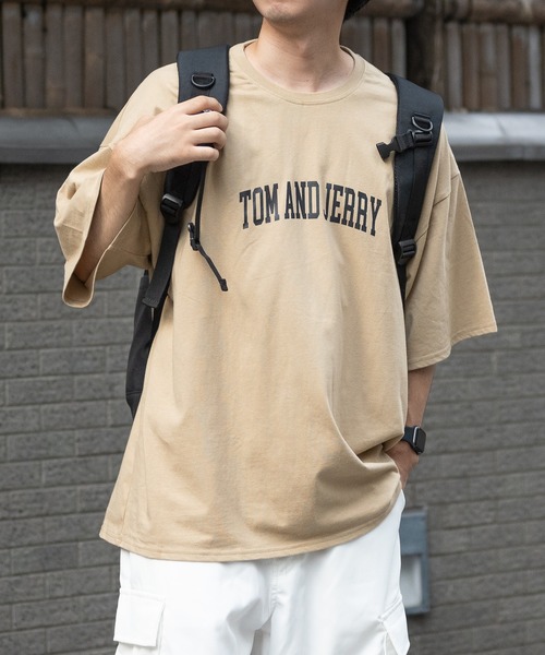 tシャツ 「40I」「Tom ＆ Jerry/トム ジェリー」フロント/バック