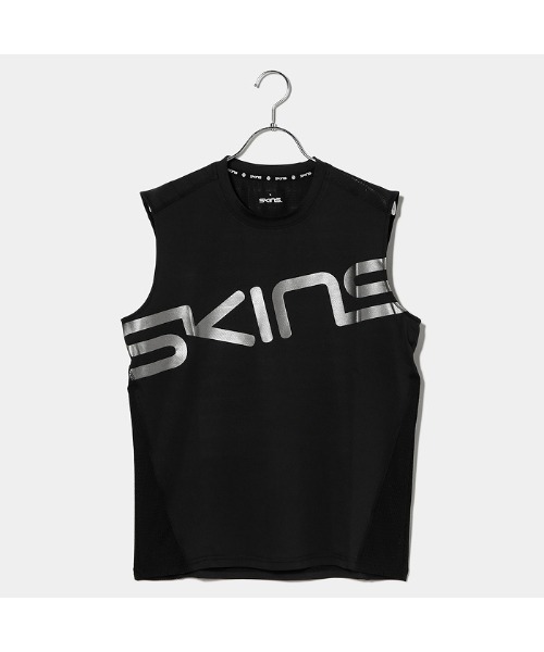 SKINS（スキンズ） ビックロゴノースリーブシャツ メンズ : ZOZOTOWN 