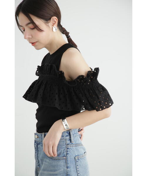 JILL STUART ジルスチュアート コットンローンエンブロイダリー パンツ JILL STUART｜コットンローンエンブロイダリーパンツ | Rakuten