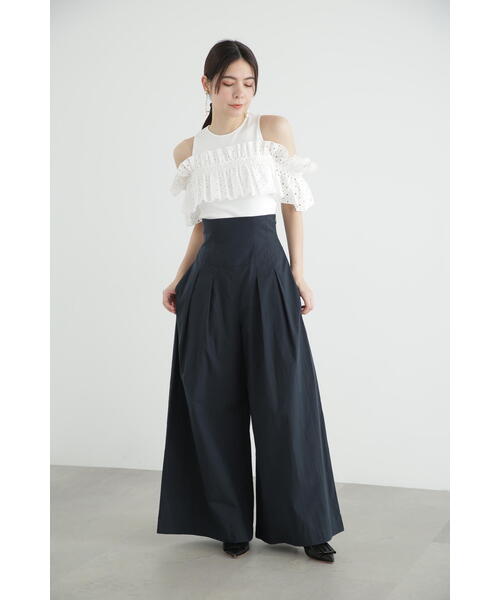 JILL STUART ジルスチュアート コットンローンエンブロイダリー パンツ JILL STUART｜コットンローンエンブロイダリーパンツ | Rakuten