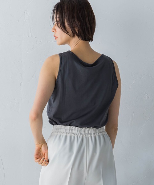 LAUTREAMONT（ロートレアモン） タンクトップ 「WEB限定」ひんやり 
