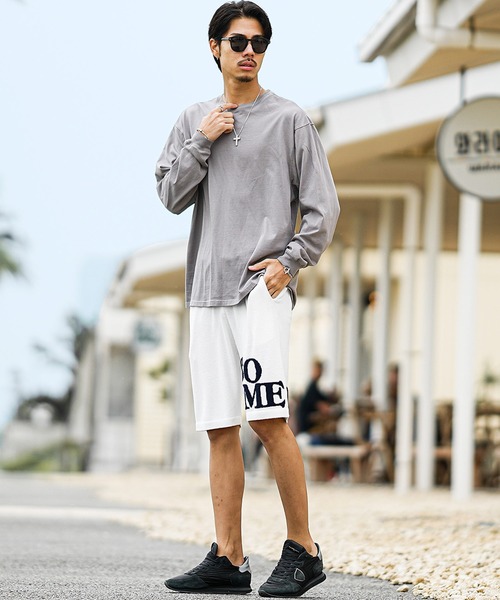 joker パンツ 「SOMEDIFF」気分は南国リゾーティー。 フェザー