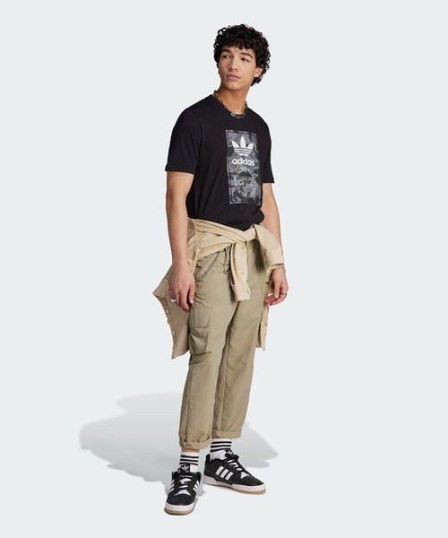 adidas★Originals Trefoil T-Shirt グラフィックカモ柄Ｔシャツ adidas☆Originals Trefoil T-Shirt グラフィックカモ柄Tシャツ