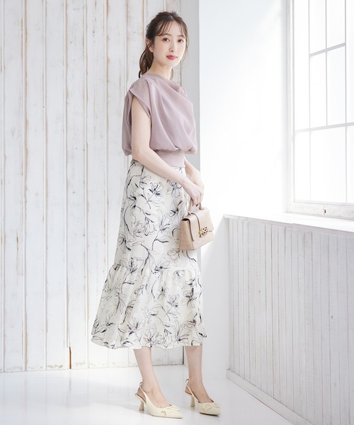 トップス twelve TWLV-TEE-001 12Twelve Agenda（トゥエルブ アジェンダ） tシャツ ドレープネック