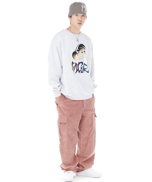 トレーナー スウェット 「mahagrid/マハグリッド」HUSH SWEATSHIRT/ハッシュスウェット レディース メンズ MAHAGRID トレーナー スウェット 「mahagrid/マハグリッド」HUSH