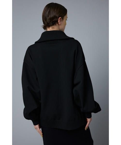 HeRIN.CYE ニット セーター Boy friend half zip tops (ボーイフレンド