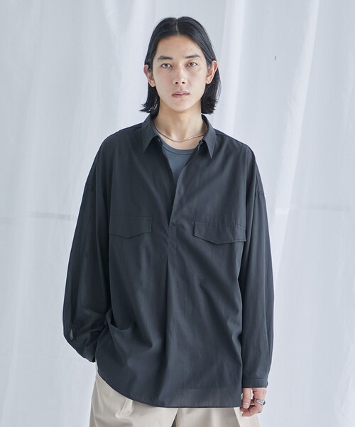 PUBLIC TOKYO」 長袖シャツ 1 ブラック MEN