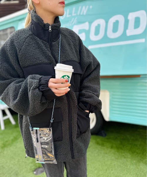 ジャケット・アウター Mone ADAM ET ROPÉ FEMME(アダム エ ロペ ファム) / 【サステナブル】パ